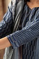 Image for Kusvaa Kds009 Aruna Tussar Kurta With Dupatta Set Closeup