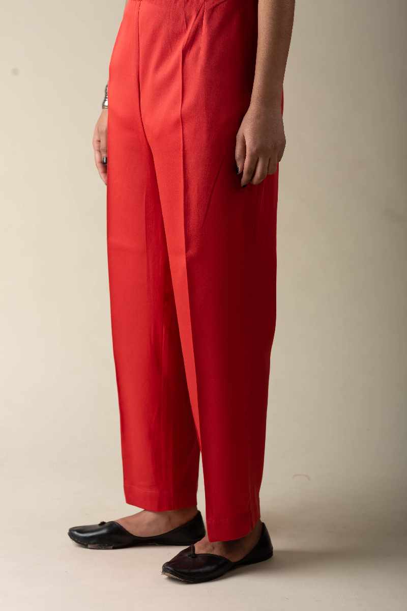 Image for Kusvaa Wkr039p Jiyani Cotton Silk Pant Front