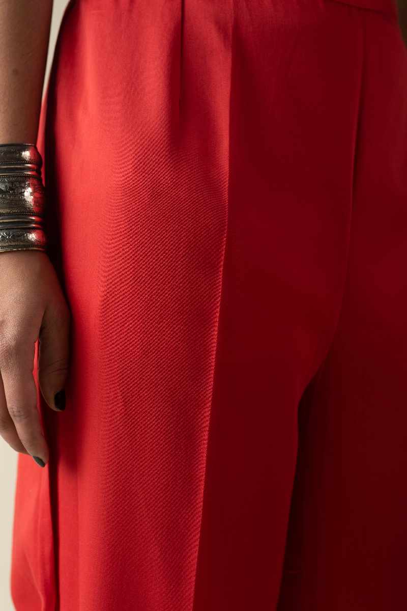 Image for Kusvaa Wkr039p Jiyani Cotton Silk Pant Side