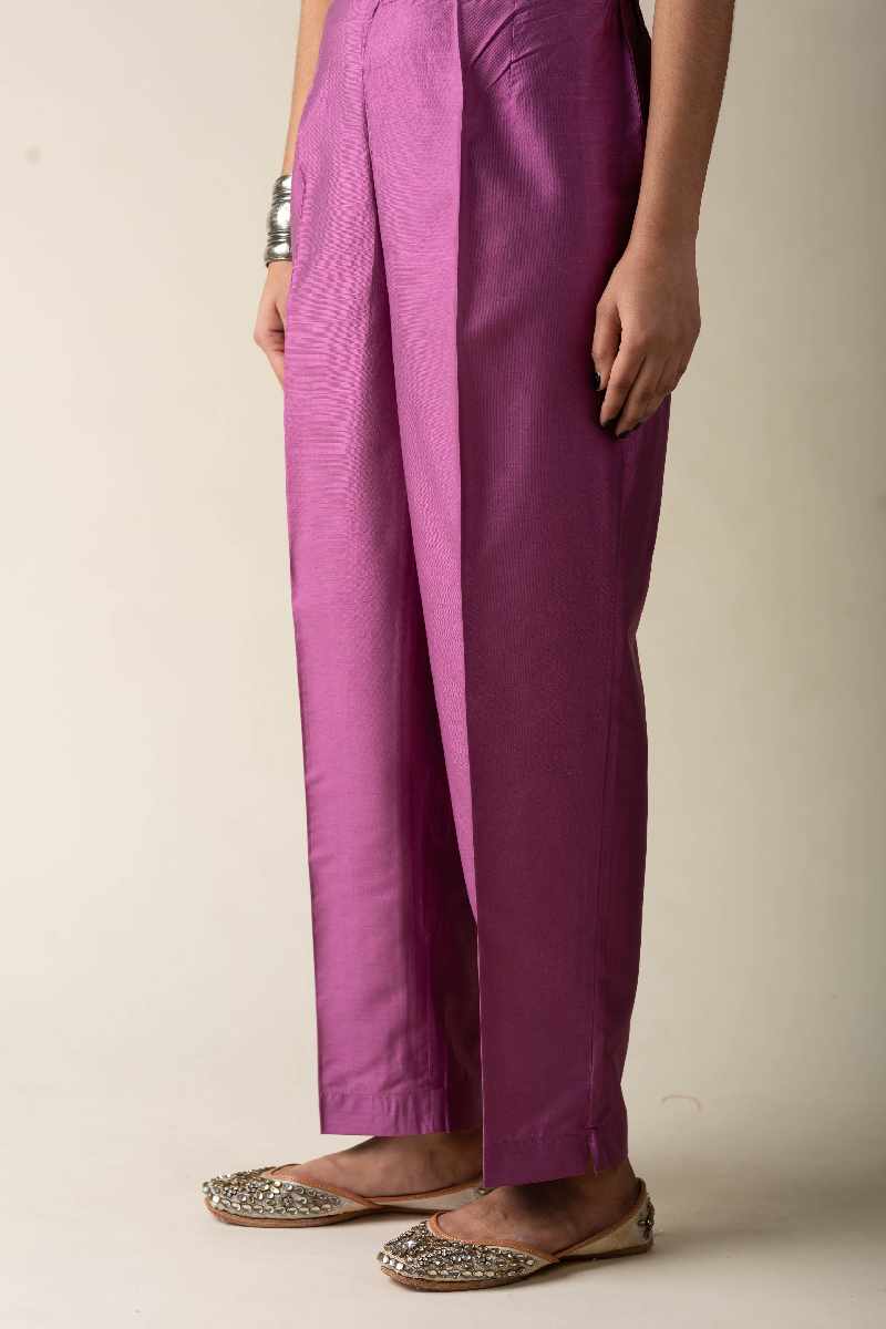 Image for Kusvaa Wkr040p Ritushri Cotton Silk Pant Front