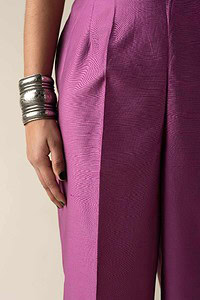Image for Kusvaa Wkr040p Ritushri Cotton Silk Pant Side