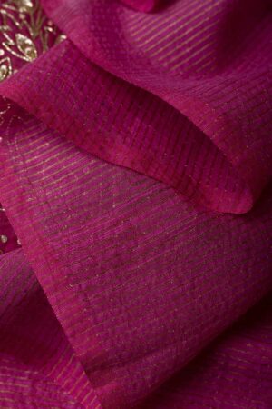 Image for Kusvaa Wkr041dup Veda Chanderi Dupatta Front