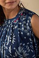 Image for Kusvaa Wkr044 Rio Cotton Handblock Dress Closeup