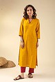 Image for Kusvaa Wkr045 Roohi Handloom Cotton Kurta Pocket