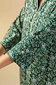 Image for Kusvaa Wkr047 Aaleahya Cotton Block Print Kurta Side