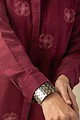 Image for Kusvaa Cood051 Ami Handloom Cotton Co Ord Set Closeup