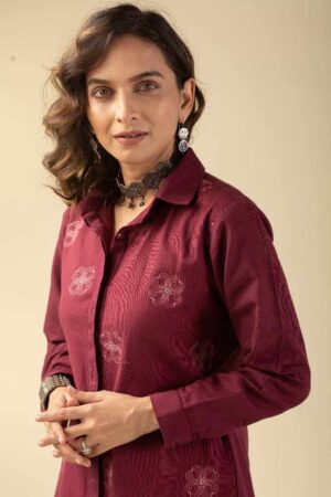 Image for Kusvaa Cood051 Ami Handloom Cotton Co Ord Set Featured