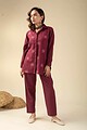 Image for Kusvaa Cood051 Ami Handloom Cotton Co Ord Set Sleeves