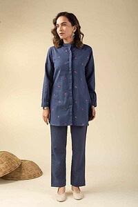 Image for Kusvaa Cood052 Sansa Cotton Slub Co Ord Set Side