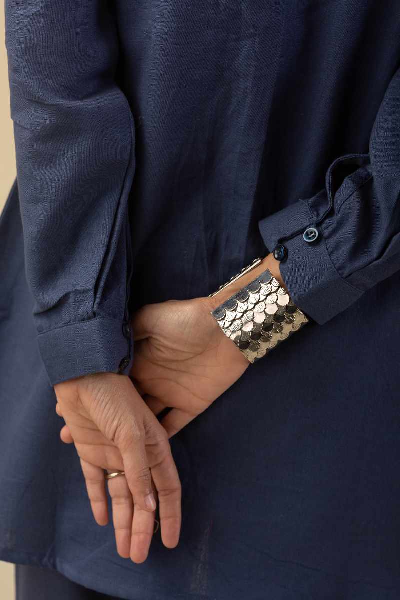 Image for Kusvaa Cood052 Sansa Cotton Slub Co Ord Set Sleeves