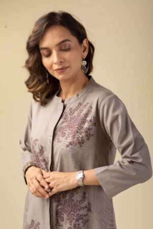 Image for Kusvaa Cood053 Saranya Cotton Slub Co Ord Set Featured New
