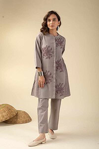 Image for Kusvaa Cood053 Saranya Cotton Slub Co Ord Set Sleeves New