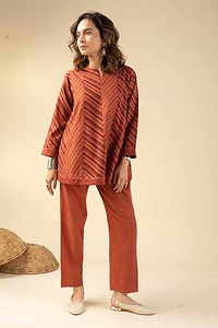 Image for Kusvaa Cood054 Aranya Cotton Slub Co Ord Set Sleeves New