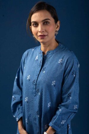 Image for Kusvaa Cood056 Abhitha Handloom Cotton Co Ord Set Featured