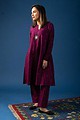 Image for Kusvaa Cood057 Urshi Cotton Silk Kurta Pant Set Front