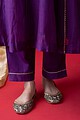 Image for Kusvaa Cood058 Jeena Chanderi Kurta Pant With Jacket Set Pattern