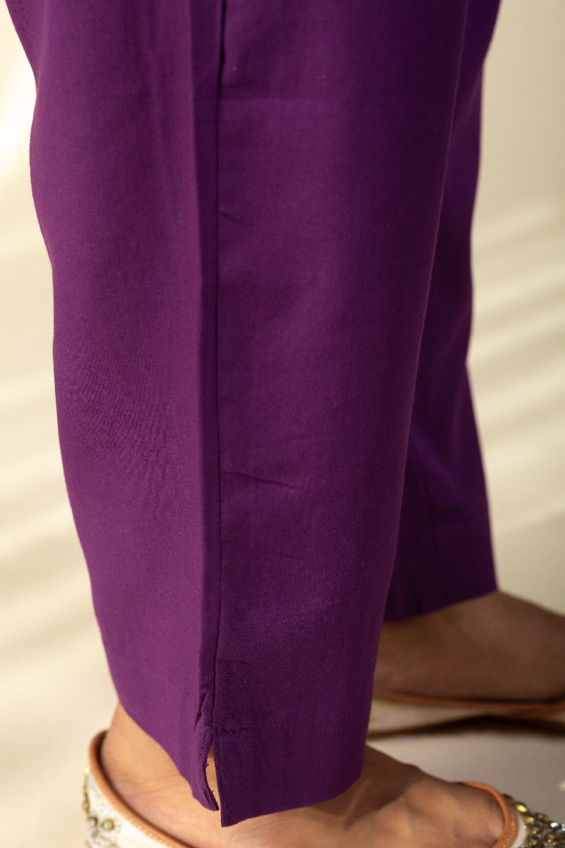 Image for Kusvaa Cood058p Jeena Cotton Silk Pant Side
