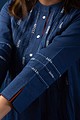 Image for Kusvaa Cood061 Savi Cotton Kurta Pant Set Closeup 2