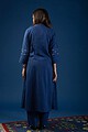 Image for Kusvaa Cood061 Savi Cotton Kurta Pant Set Sitting