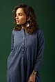 Image for Kusvaa Cood065 Kairavi Cotton Kurta Pant Set Back