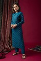 Image for Kusvaa Cood066 Sivina Cotton Kurta Pant Set Side
