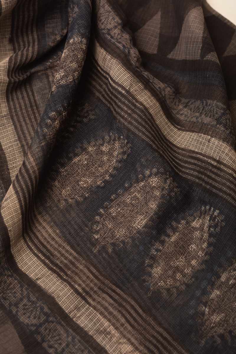 Image for Kusvaa Dup111 Chandara Cotton Kota Doriya Dupatta Front