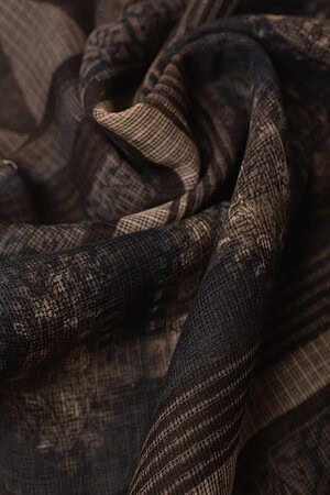 Image for Kusvaa Dup111 Chandara Cotton Kota Doriya Dupatta Side