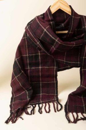 Image for Kusvaa Kusl110 Advait Woolen Muffler Closeup Latest