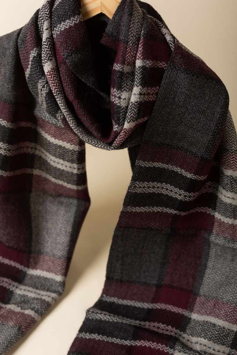 Image for Kusvaa Kusl120 Bhavin Woolen Muffler Closeup Latest