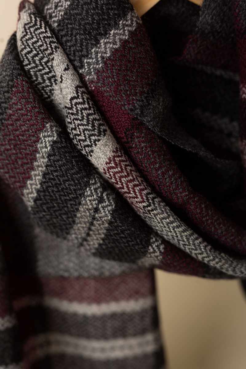 Image for Kusvaa Kusl120 Bhavin Woolen Muffler Front Latset