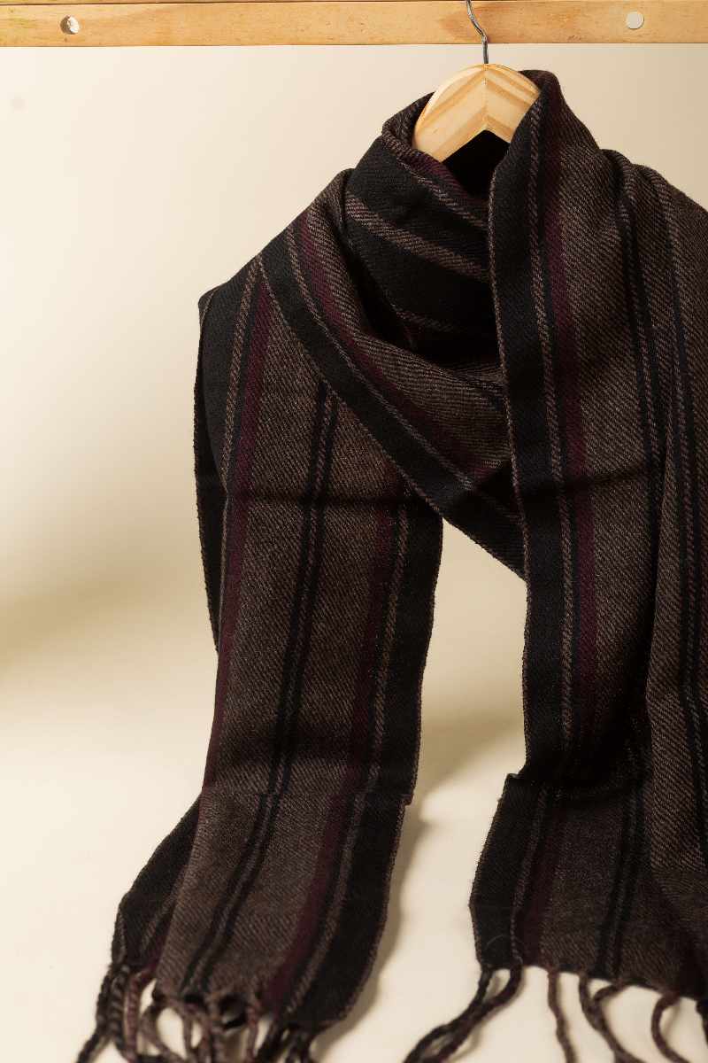 Image for Kusvaa Kusl121 Devansh Woolen Muffler Front Latest