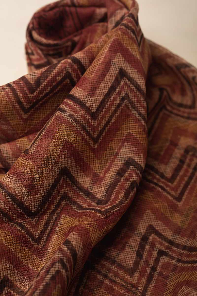 Image for Kusvaa Wkr049dup Priti Cotton Kota Doriya Dupatta Front