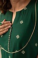 Image for Kusvaa Wkr051 Hrudya Cotton Silk Kurta Closeup