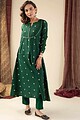 Image for Kusvaa Wkr051 Hrudya Cotton Silk Kurta Front
