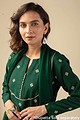 Image for Kusvaa Wkr051 Hrudya Cotton Silk Kurta Sitting