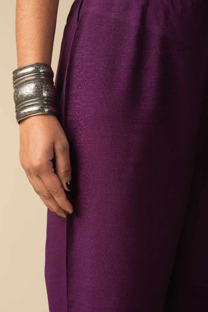 Image for Kusvaa Wkr053p Avani Cotton Silk Pant Front