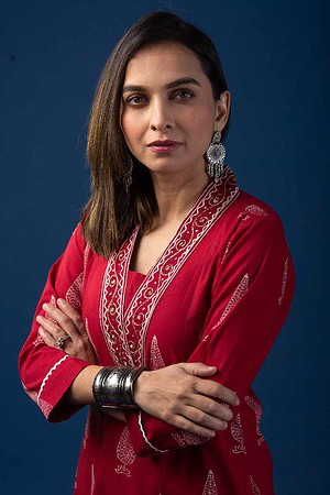 Image for Kusvaa Wkr055 Aalea Cotton Handblock Print Kurta Featured