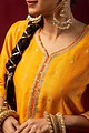 Image for Kusvaa Wkr056 Vidushi Chanderi Kurta Closeup