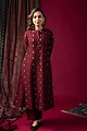 Image for Kusvaa Wkr057 Sanika Cotton Silk Kurta Front