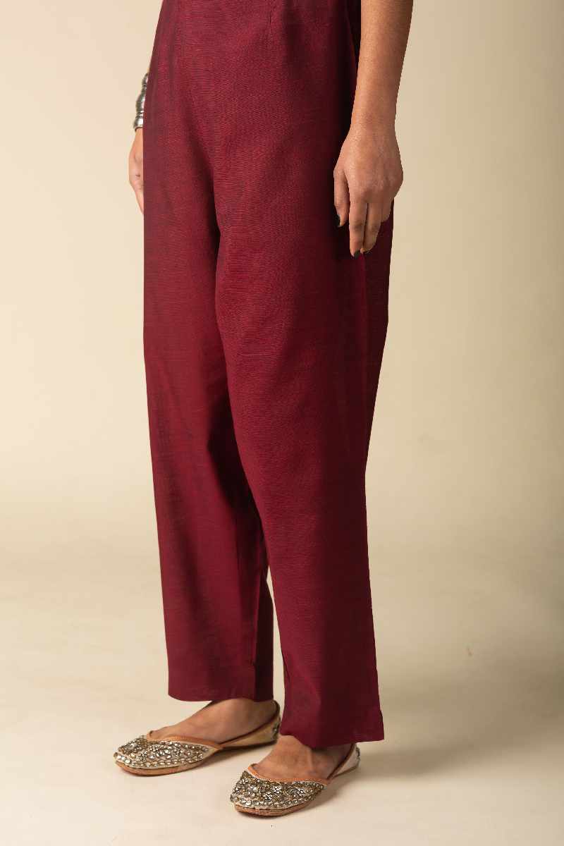 Image for Kusvaa Wkr057p Sanika Cotton Silk Pant Featured