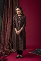 Image for Kusvaa Wkr061 Jiva Chanderi Straight Kurta Front