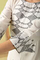 Image for Kusvaa Cood071 Ashwini Handloom Cotton Kurta Pant Set Closeup 2 New