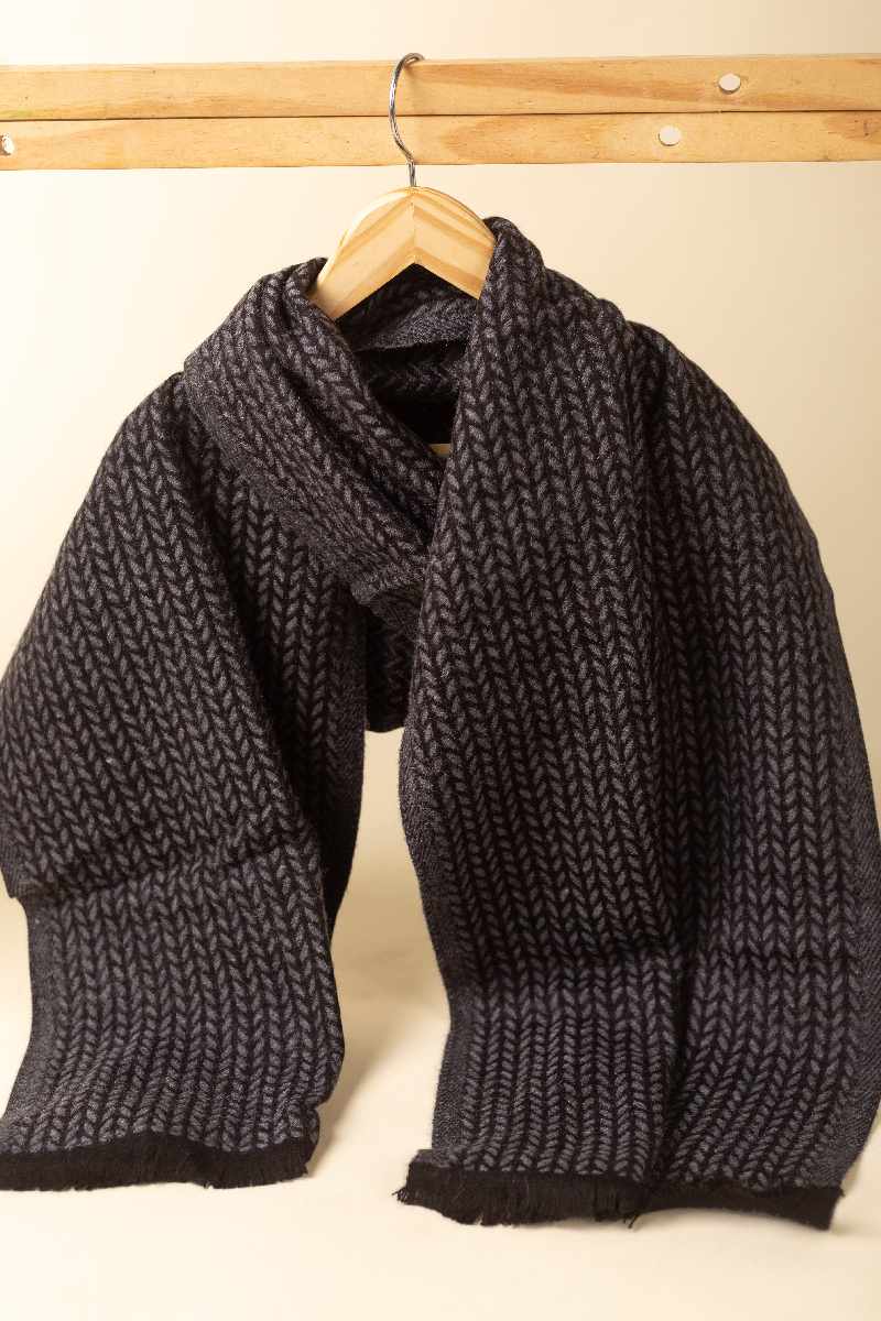 Image for Kusvaa Kusl135b Manoj Woolen Muffler Featured New