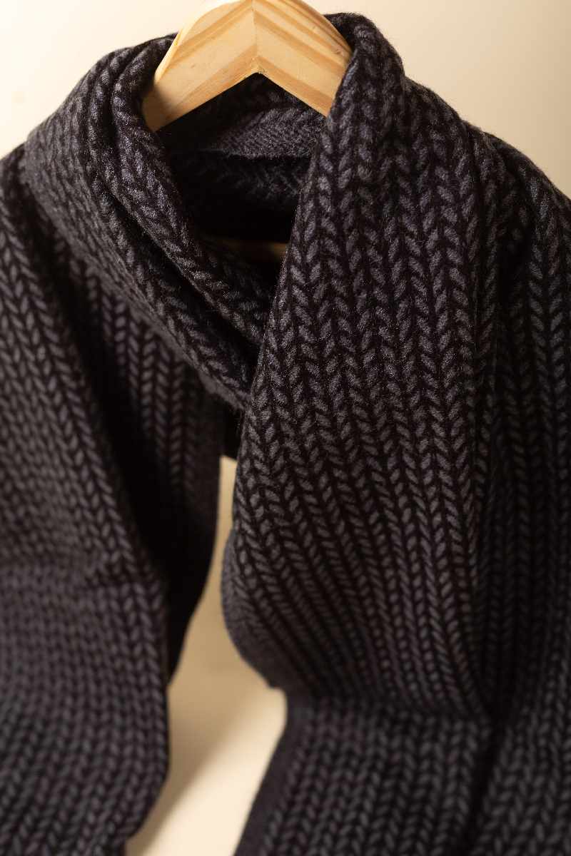 Image for Kusvaa Kusl135b Manoj Woolen Muffler Side New