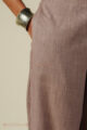 Image for Kusvaa Pnt007 Aarna Cotton Slub Pant Lightbrown Side