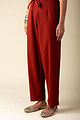 Image for Kusvaa Pnt007 Aarna Cotton Slub Pant Rust Front