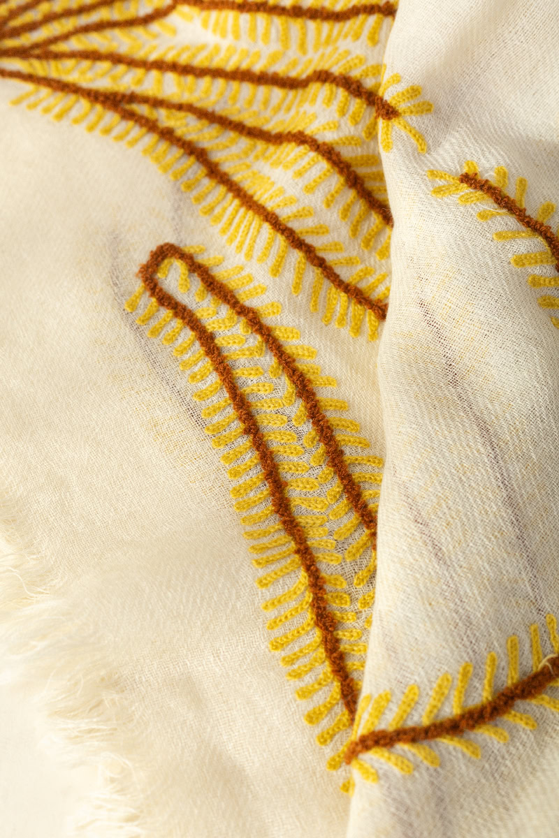 Image for Kusvaa Shw014 Manushri Woolen Shawl Front