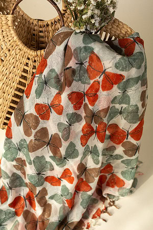 Image for Kusvaa Shw015 Lavisha Woolen Shawl Side