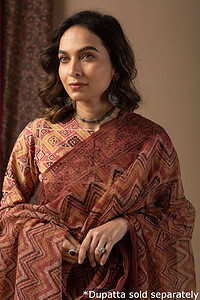 Image for Kusvaa Wkr049 Trishna Cotton Jhaota Kurta Featured