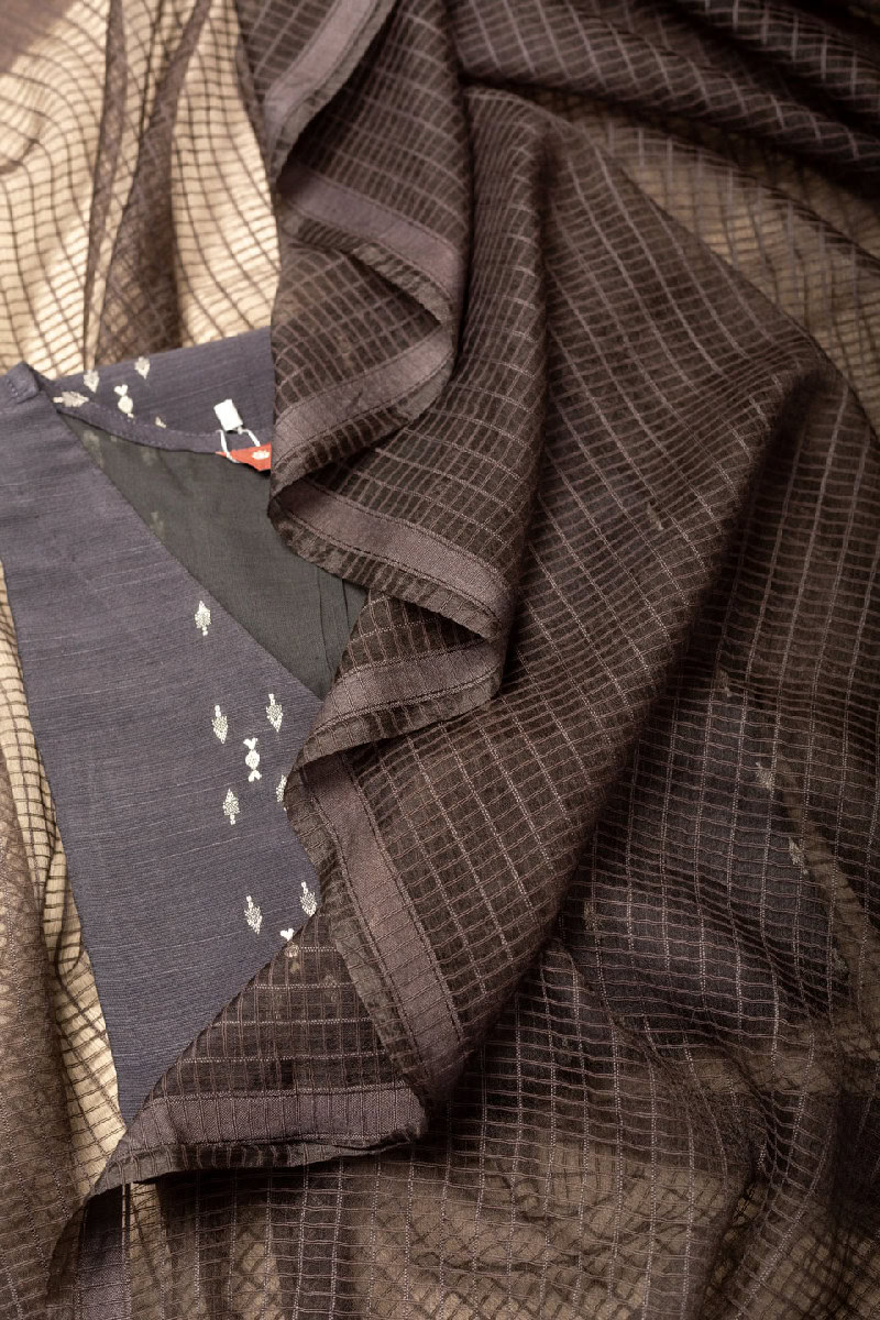 Image for Kusvaa Wkr060dup Arohi Kota Doriya Dupatta Side